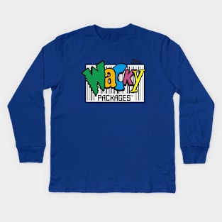 Wacky in the 90s Kids Long Sleeve T-Shirt